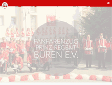 Tablet Screenshot of prinz-regent.de